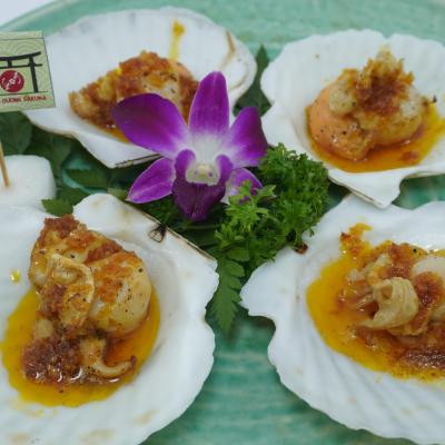 Sò Điệp sốt bơ tỏi/phomai