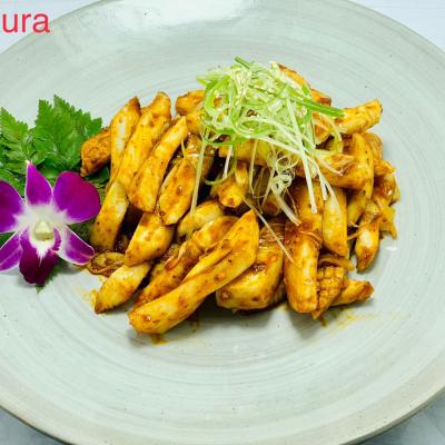 Mực lá sốt thái/ bơ tỏi