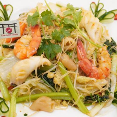 Bún Gạo Xào Hải Sản